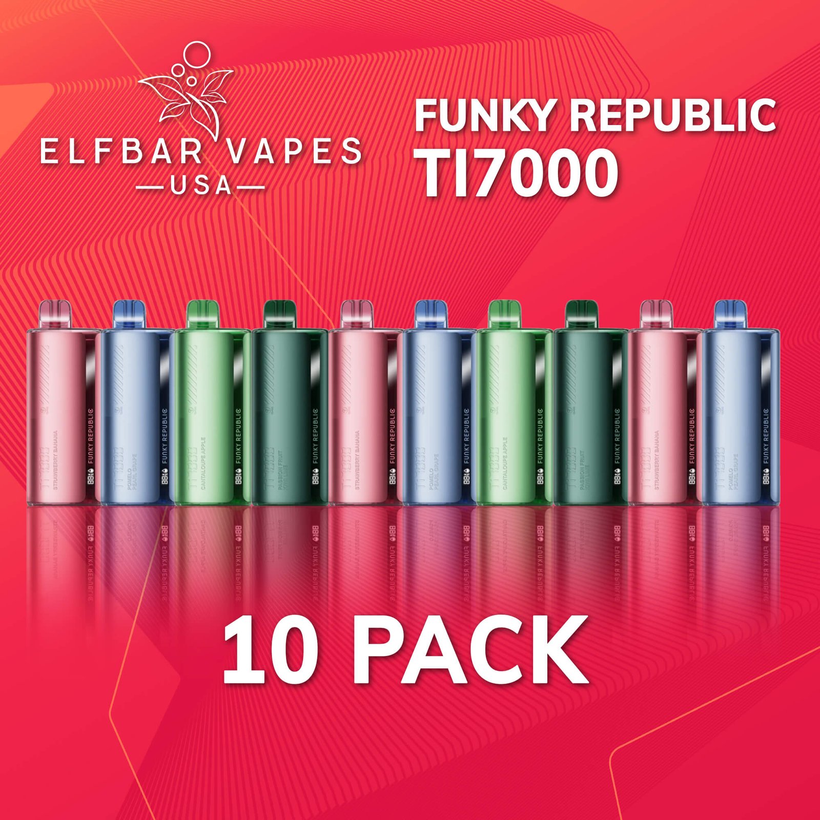 Funky Republic TI7000 10 Pack