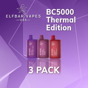 ELF BAR BC5000 - Mint 5% Sigaretta elettrica usa e getta - Ricaricabile