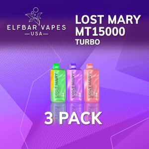 Lost Mary MT15000 TURBO disposable vape 3 pack