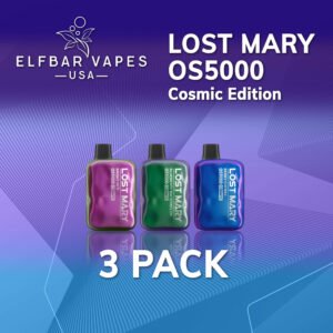 Lost Mary OS5000 Cosmic Edition vape 3 pack
