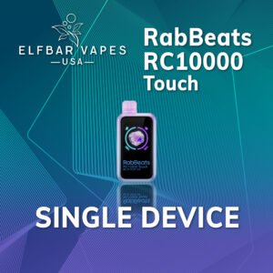 RabBeats rc10000 touch screen vape - single device