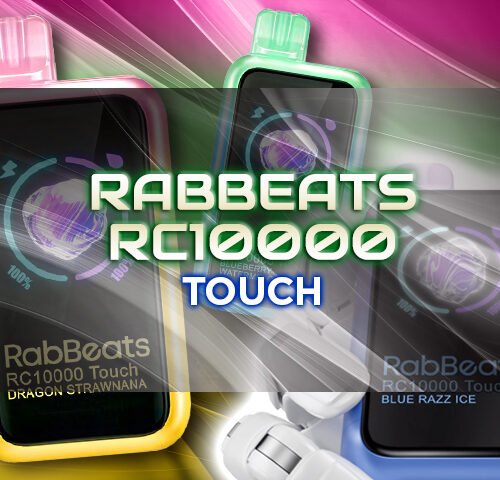 Rabbeats RC 10000 Touch | Introducing the Future of Vaping