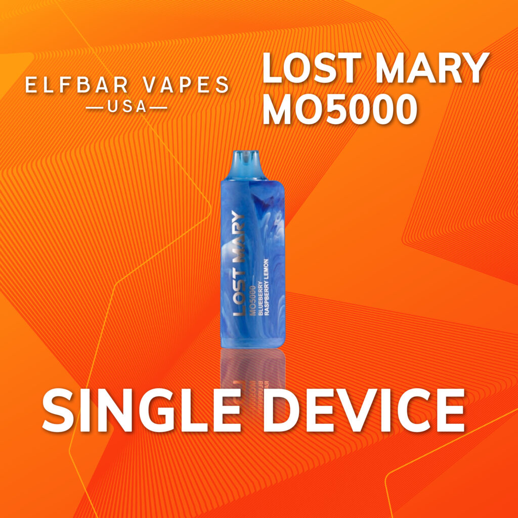 foger white gummy flavor Lost Mary MO5000 Vape