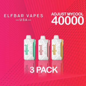 Adjust Mycool 40K Disposable vape 3 pack
