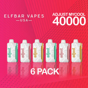 Adjust Mycool 40K vape 6 pack