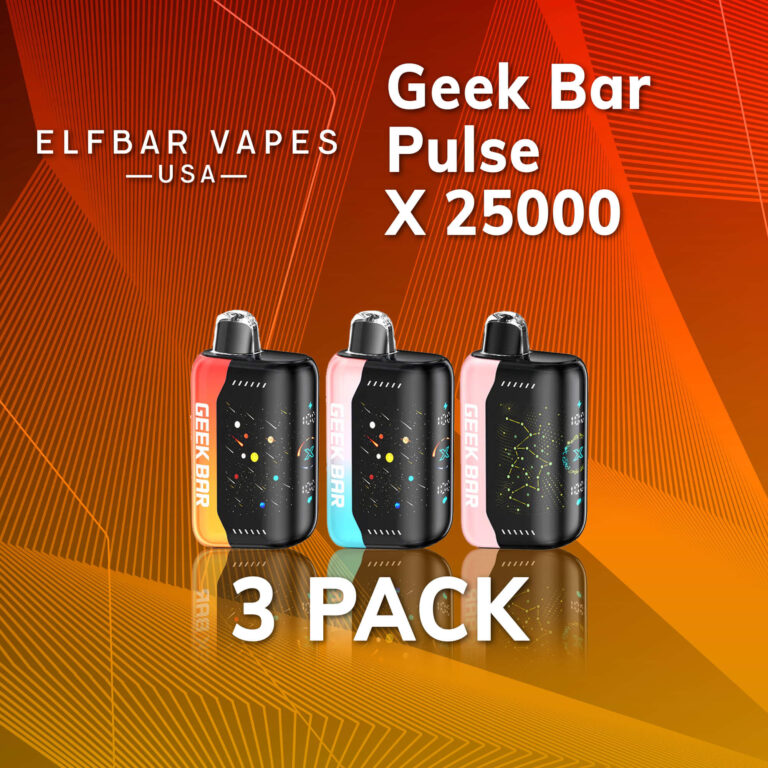 Geek Bar Pulse X 25000 Bundle 3 pack