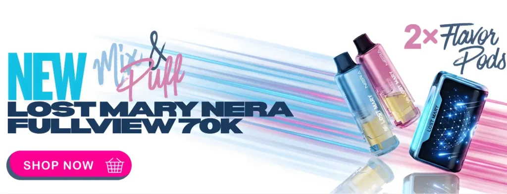 Lost Mary NERA Fullview 70K New Flavors