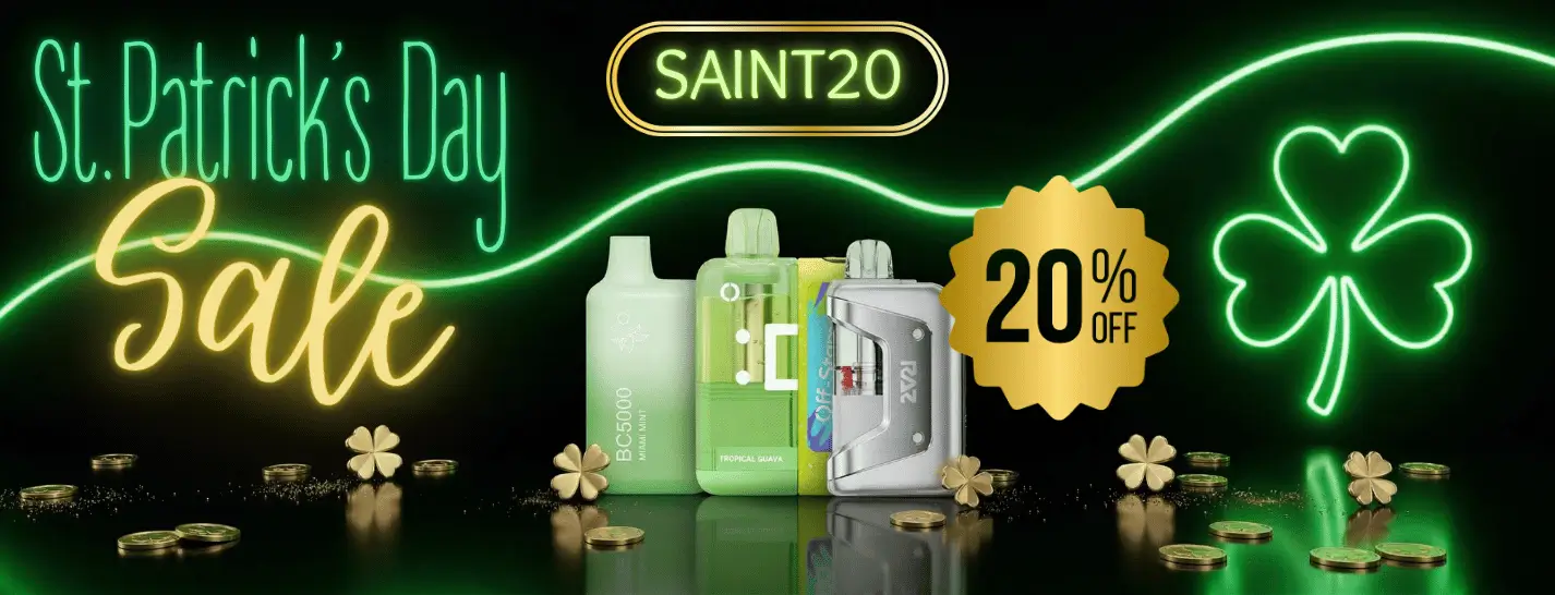St.Patrick's Sale 20% Off