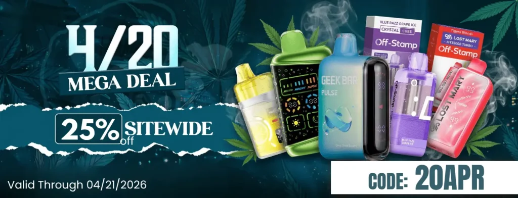 April 20 | 25% Sitewide