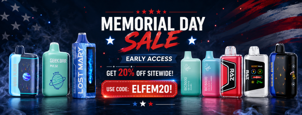 ElfBar Vapes USA Early Access Memorial Day