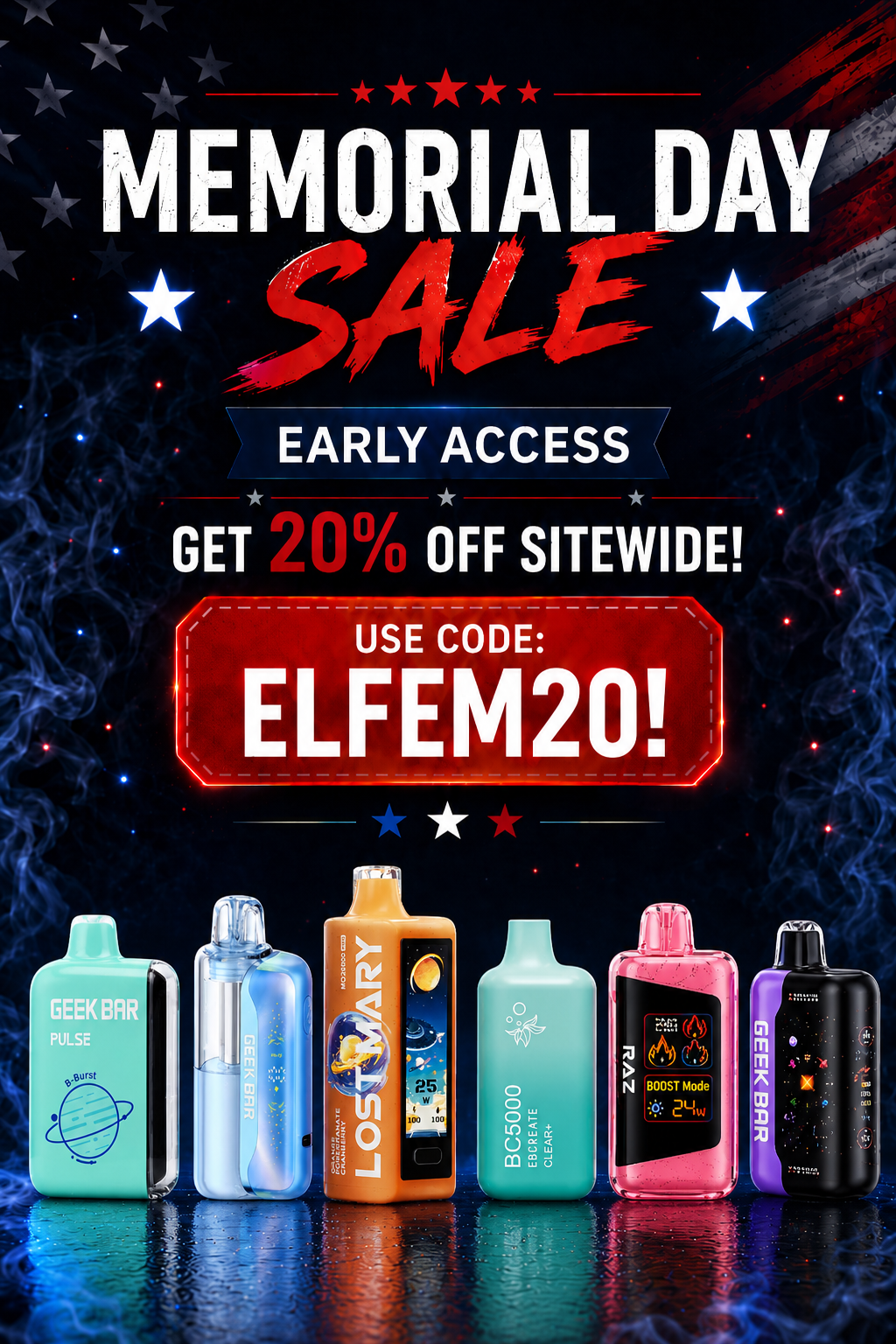 ELFBAR Banner