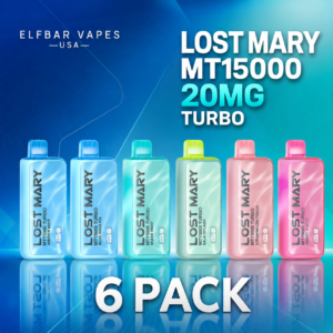 Lost Mary MT15000 Turbo Vape 20mg - 6 Pack