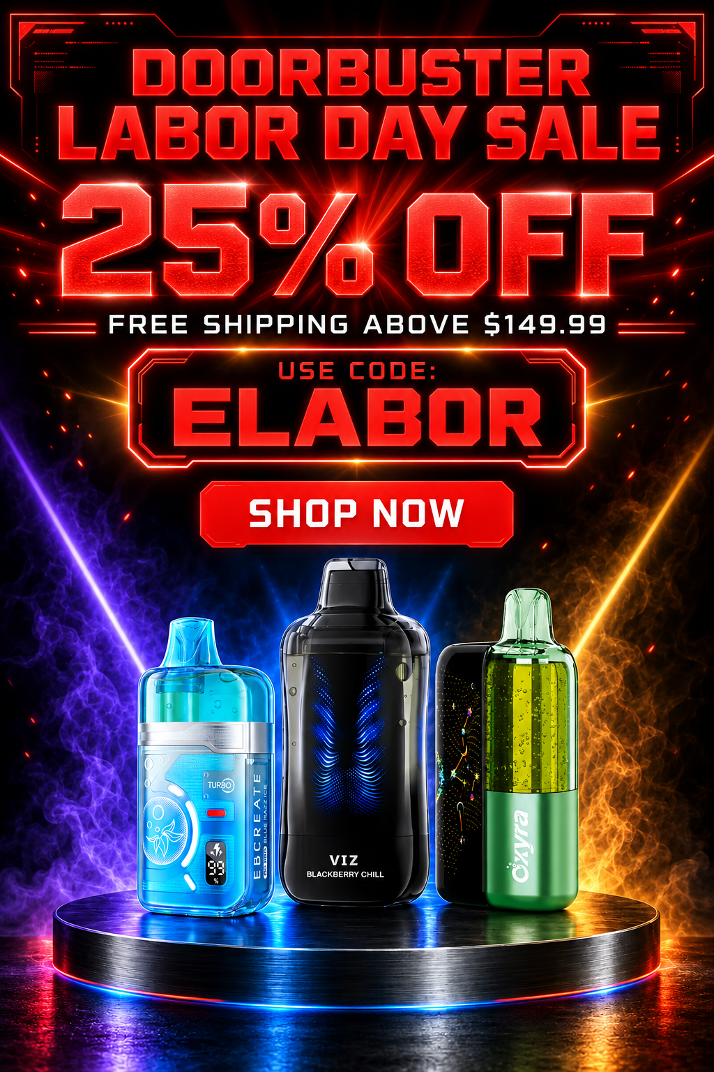 ELFBAR Labor Day Sale